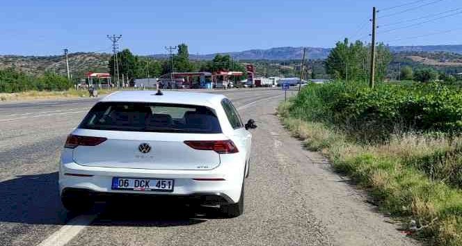 Otomobilin çarptığı yaya yaralandı