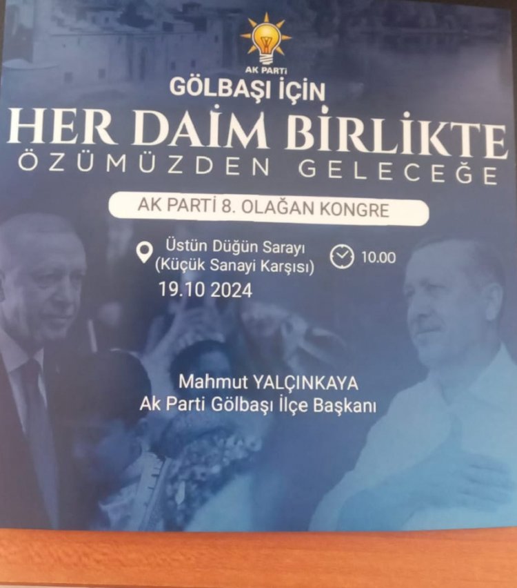 Ak Parti Kongresine Davet