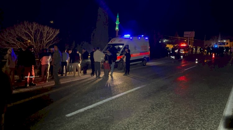 Adıyaman'da otomobil yayaya çarptı: 1 ölü, 2 yaralı