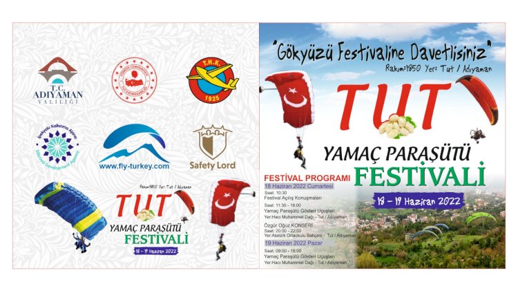 Tut Yamaç paraşütü festivali