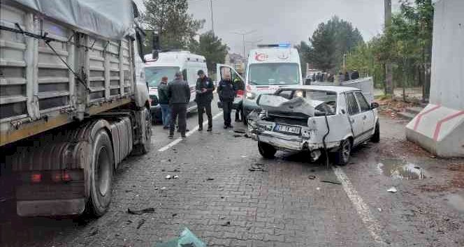 Gölbaşı ilçesinde zincirleme kaza: 3 yaralı